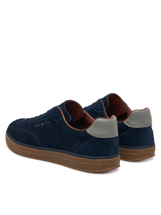 Tommy Hilfiger Tommy Hilfiger Tossud Th Lo Lux Suede Sneaker FM0FM05997 Tumesinine