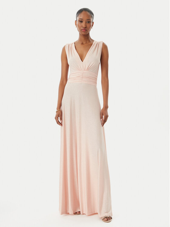 Rinascimento Rinascimento Vakarinė suknelė CFC0122393003 Rožinė Regular Fit