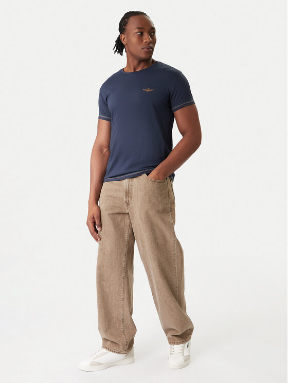 Aeronautica Militare Aeronautica Militare Комплект тениски AM1UTI003B Цветен Slim Fit