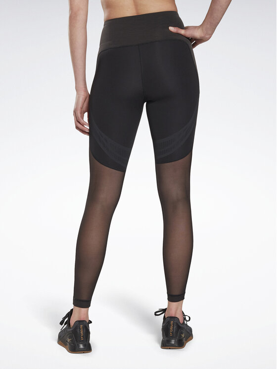 Reebok Reebok Legginsy Lux Perform Leggings HF6411 Czarny