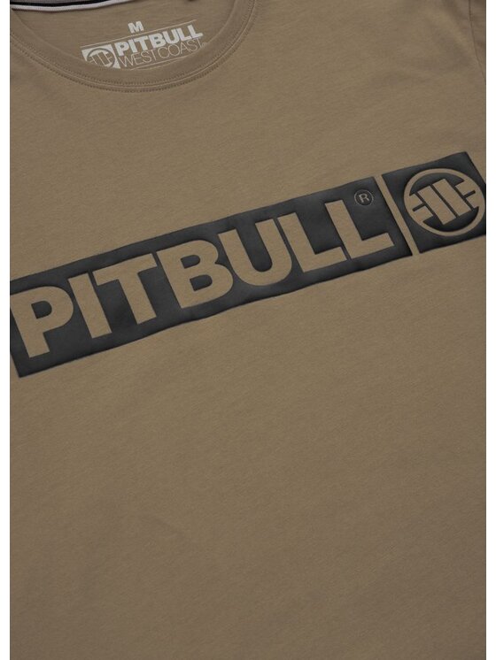 PITBULL PITBULL T-Shirt HILLTOP Brązowy Regular Fit