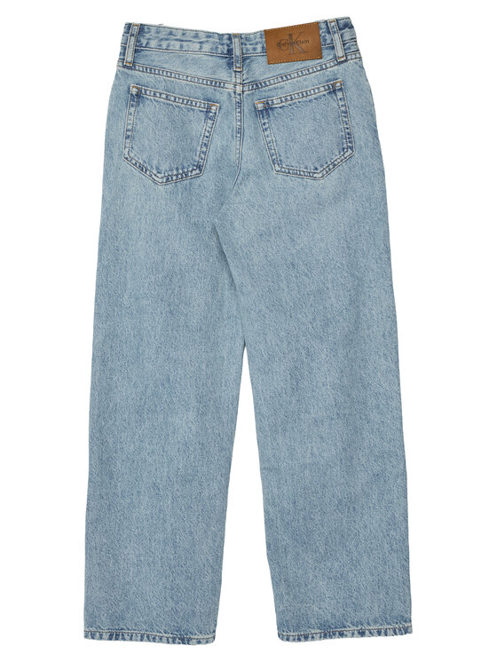Calvin Klein Jeans Calvin Klein Jeans Jeansy Skater LVCKSJC47B Modrá Relaxed Fit
