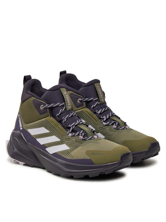adidas adidas Pārgājienu apavi Terrex Trailmaker 2.0 Mid Gtx GORE-TEX IE9067 Zaļš