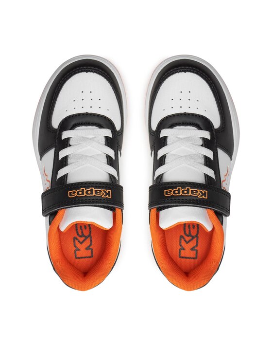 Kappa Kappa Sneakersy Logo Malone Ev Kid 36185LW Biały