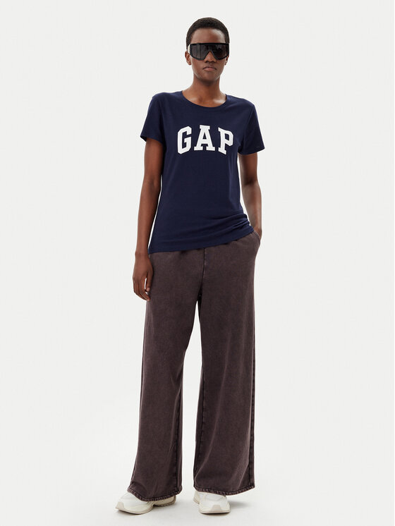 Gap Gap Póló 729555-00 Sötétkék Regular Fit