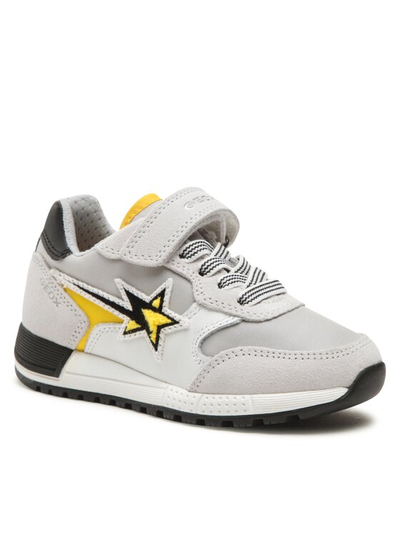 Geox Jongens J Alben Boy E Sneakers, Navy White, 37 EU