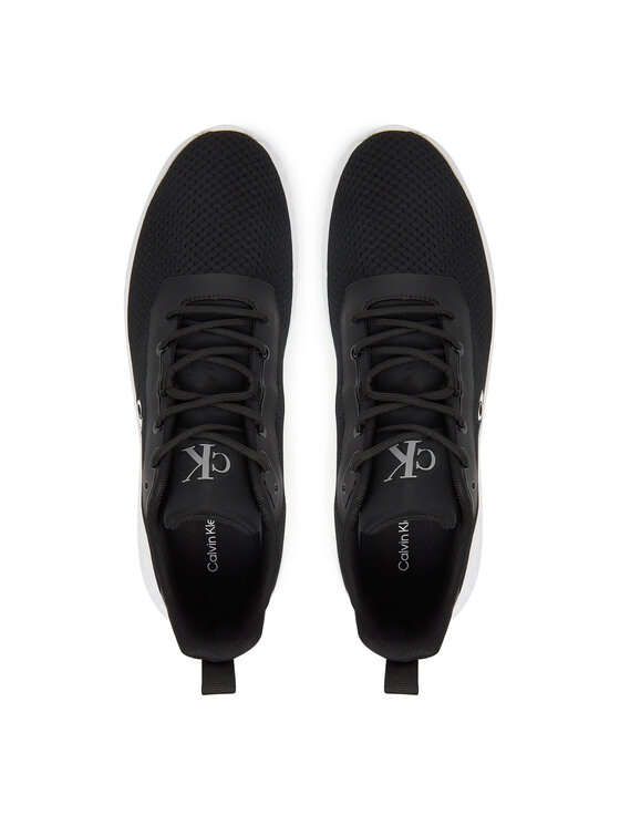 Calvin Klein Jeans Calvin Klein Jeans Sneakersy Eva Runner Mix Mesh YM0YM01285 Černá