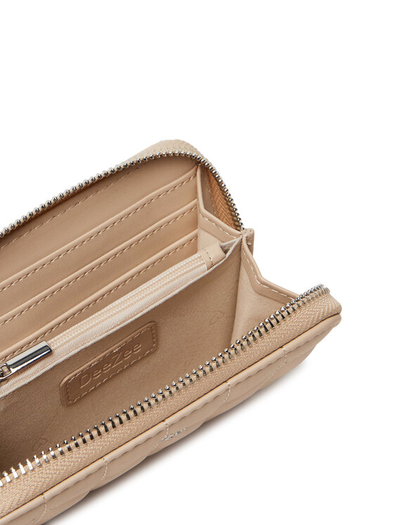 DeeZee DeeZee Didelė Moteriška Piniginė W22062 Smėlio