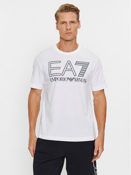 EA7 Emporio Armani EA7 Emporio Armani T-shirt 6RPT03 PJFFZ 1100 Bianco Regular Fit