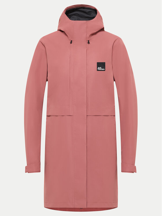 Jack Wolfskin Jack Wolfskin Parka Terraview 2l A63830 Ροζ Regular Fit