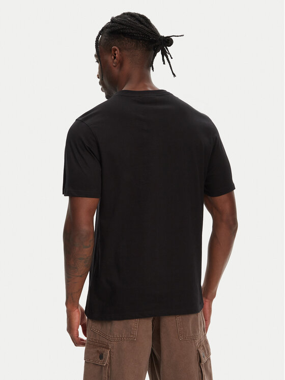 Hunter Hunter T-krekls Tavish HARM0082251 Melns Regular Fit
