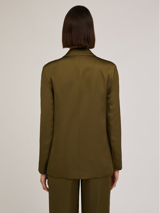 Motivi Motivi Giacca di transizione Q024Q000897N035 Verde Slim Fit