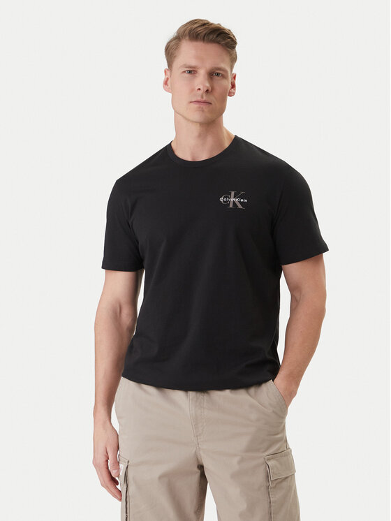 Calvin Klein Jeans Calvin Klein Jeans Súprava tričiek LV04RF279G Čierna Regular Fit