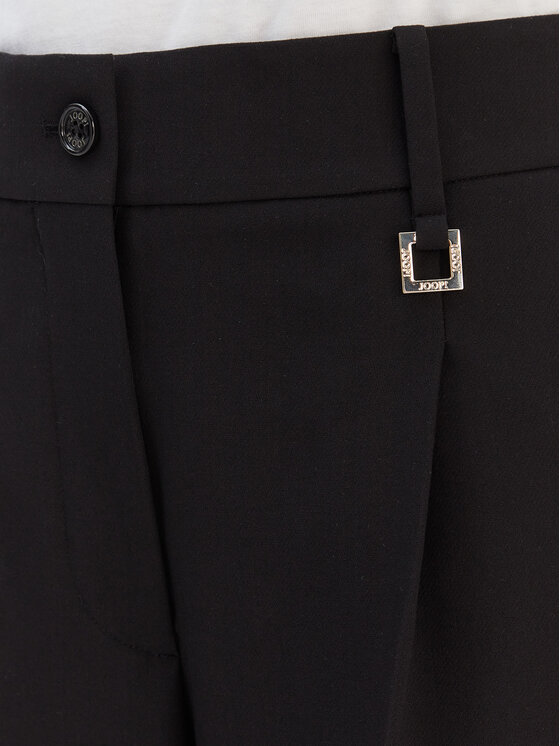 JOOP! JOOP! Bavlnené nohavice Paris2 30100442 Čierna Regular Fit