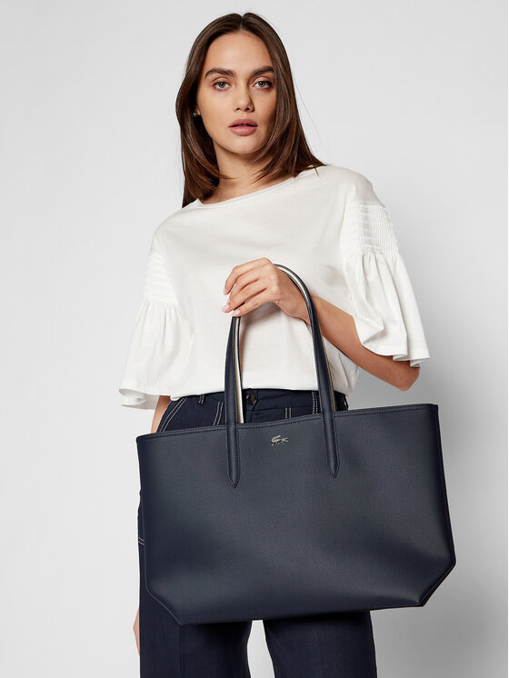 Lacoste Geant Shopping Bag NF2142AA Bleumarin Modivo.ro