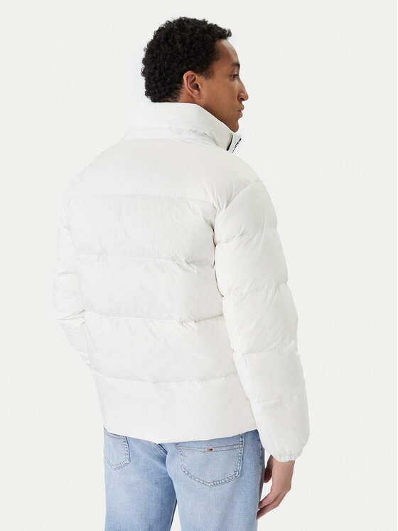 Tommy Jeans Tommy Jeans Pehelykabát Essential DM0DM19786 Fehér Regular Fit