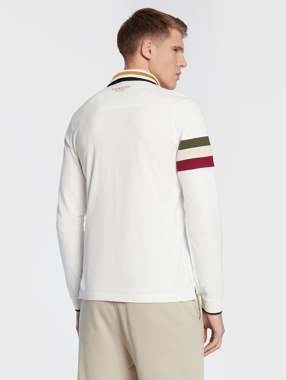 Aeronautica Militare Aeronautica Militare Polo 222PO1655J564 Bianco Regular Fit