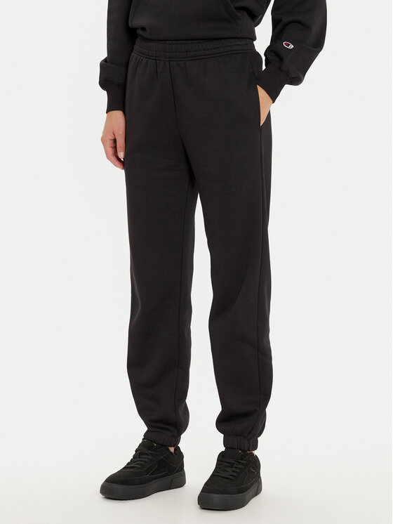 Champion Teplákové nohavice 117583 Čierna Regular Fit