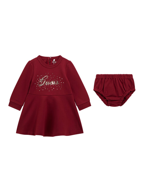 Guess Guess Vsakodnevna obleka A5BK04 KAE30 Rdeča Regular Fit