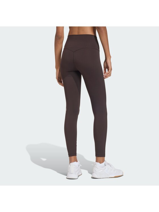 adidas adidas Legginsy 158041 Brązowy Fitted Fit