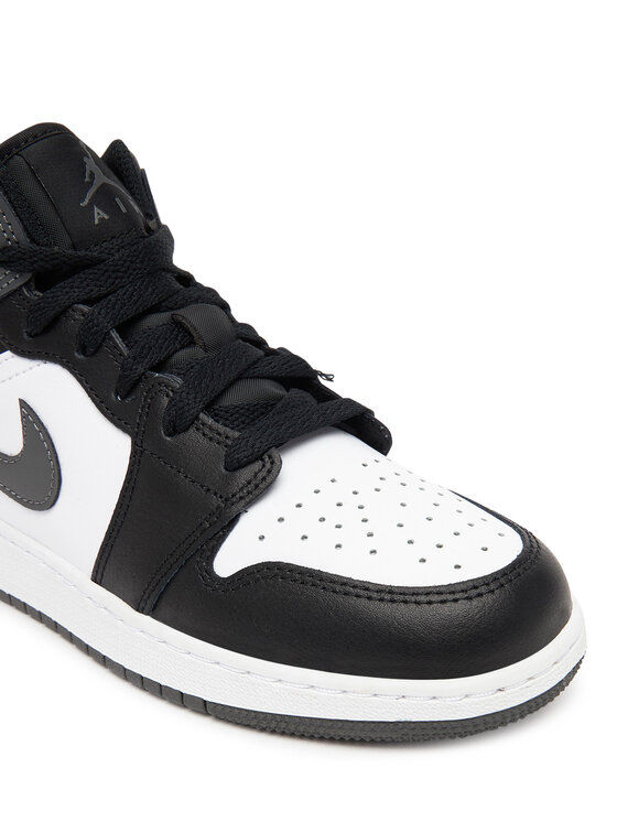Nike Nike Sneakersy Air Jordan 1 Mid (GS) DQ8423 001 Szary