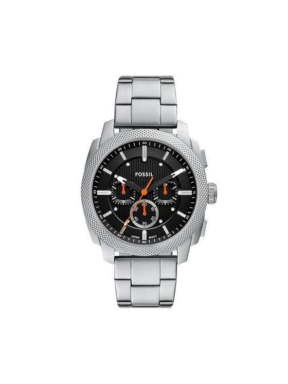 Fossil Fossil Pulkstenis Machine FS6095 Sudraba