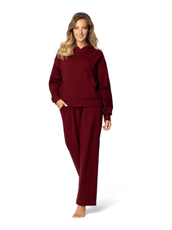 DKaren Sport DKaren Sport Dres DK-K-B8 Bordowy Classic Fit