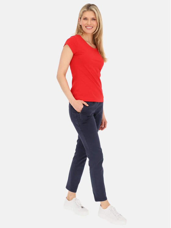 L’AF L’AF T-Shirt Tara Czerwony Regular Fit