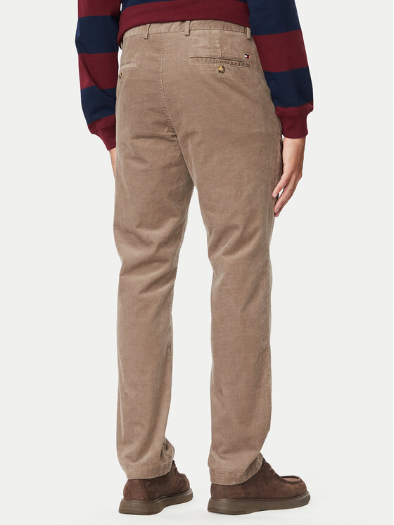 Tommy Hilfiger Tommy Hilfiger Chinosy MW0MW44822 Khaki Regular Fit