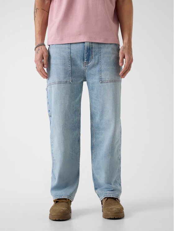 Guess Jeans Guess Jeans Jeansy 182265 Niebieski Regular Fit