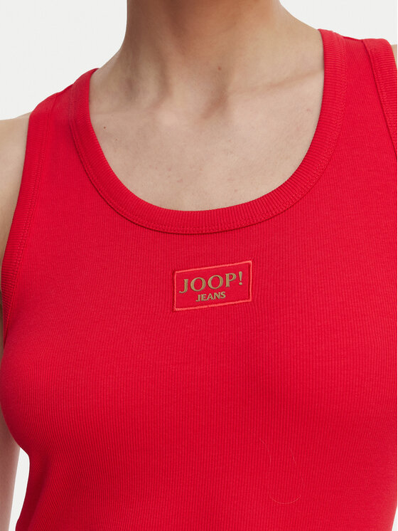 JOOP! Jeans JOOP! Jeans Top Tana 30046103 Crvena Slim Fit