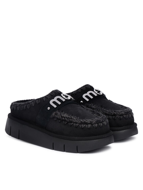 Mou Mou Апрески Bounce Clog FW531001A Черен