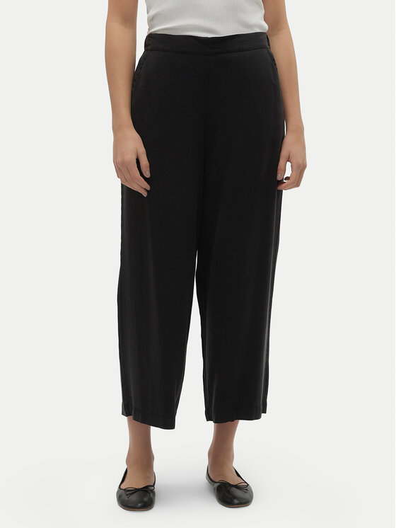 Vero Moda Vero Moda Culotte nadrág Bree 10304861 Fekete Wide Leg