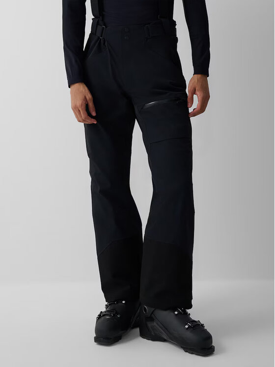 4F 4F Spodnie narciarskie 4F PRO SKI Czarny Regular Fit