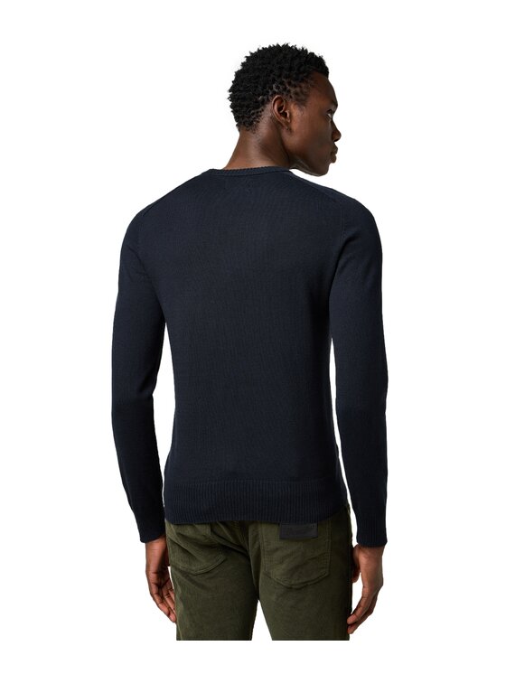 Wrangler Wrangler Sweter 112371536 Czarny Regular Fit
