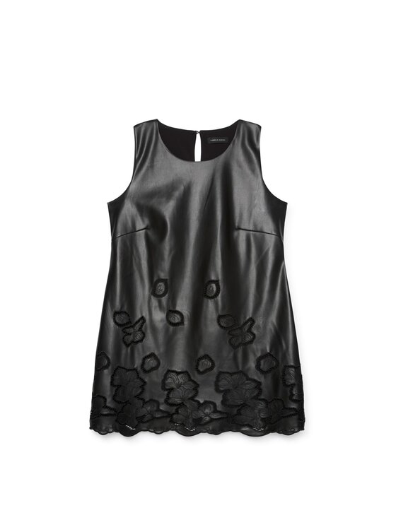 Fiorella Rubino Fiorella Rubino Vestito da giorno 7073T001753N033 Nero Slim Fit