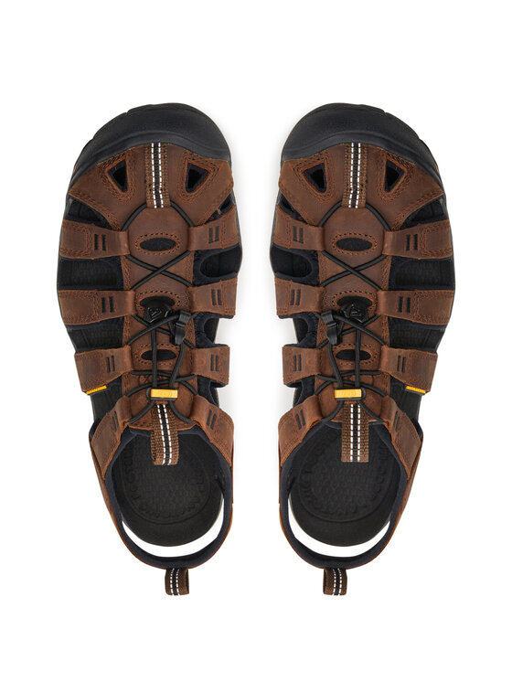 Keen Keen Sandały Clearwater Cnx Leather 1013106 Brązowy