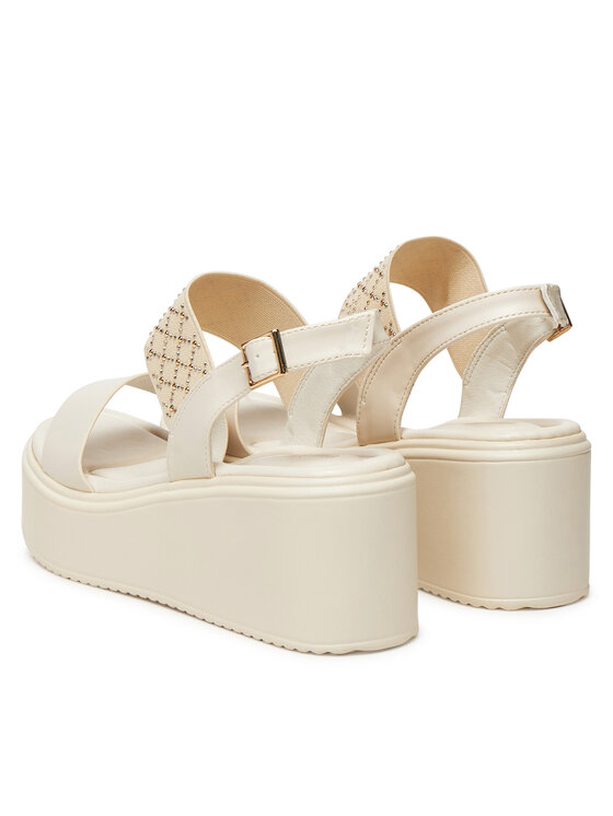 Clara Barson Clara Barson Sandalen 3T8482-26 Écru