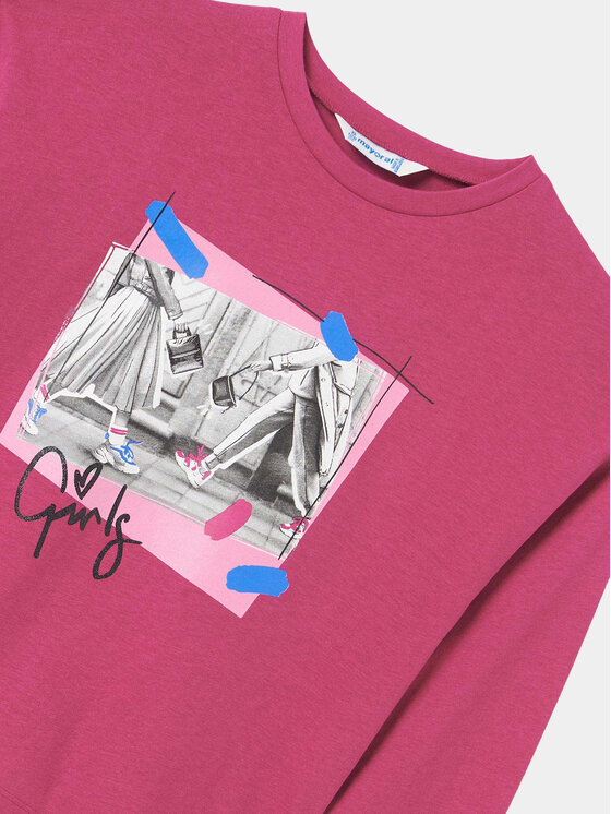 Mayoral Mayoral Blusa 7.054 Rosa Regular Fit