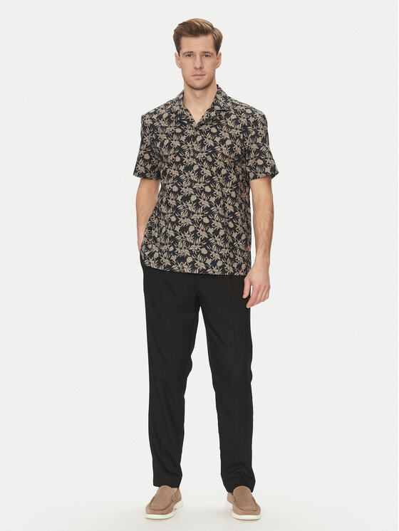 JOOP! Jeans JOOP! Jeans Srajca 15 JJSH-105Hanes 30045987 Črna Casual Fit