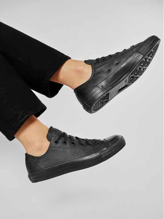 Converse Converse Кецове Chuck Taylor All Star Mono Leather 135253C Черен