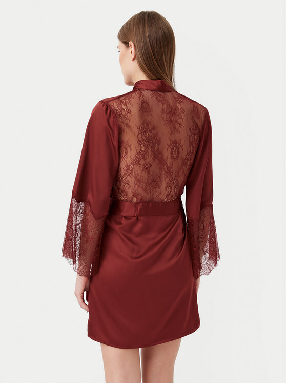 Hunkemöller Hunkemöller Hommikumantel Camille 300601 Punane