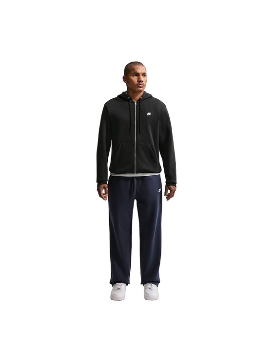 Nike Nike Bluza M NK CLUB BB FZ HOODIE Czarny Regular Fit