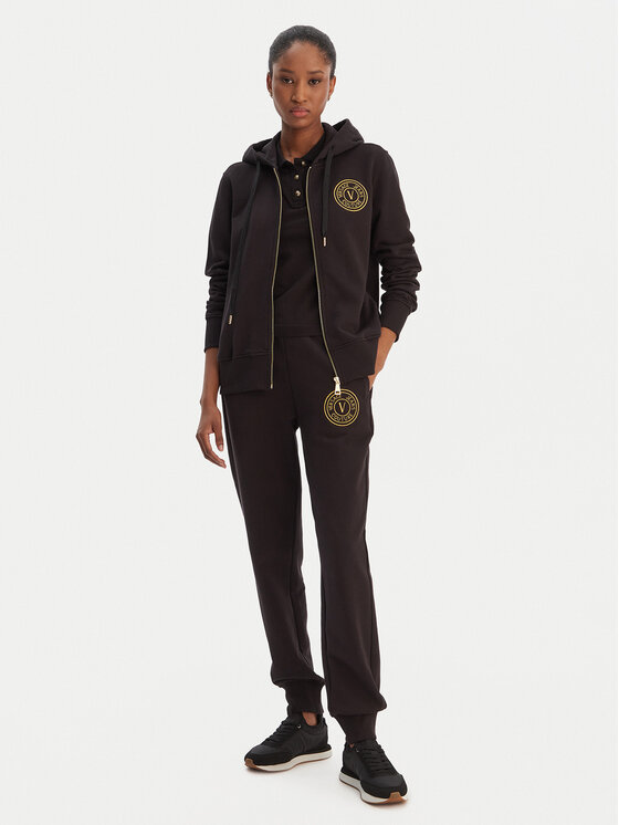 Versace Jeans Couture Versace Jeans Couture Sweatshirt 80HAIT02 CF01T Schwarz Regular Fit