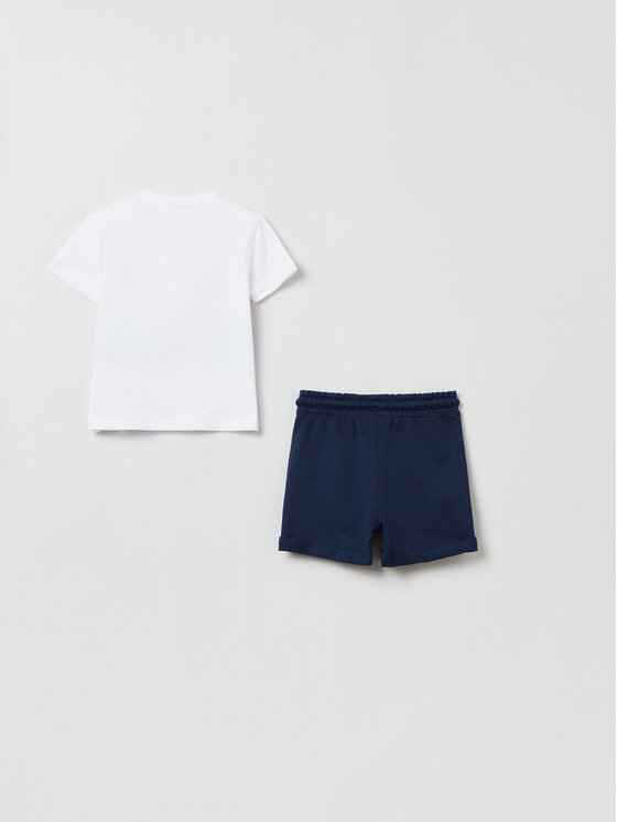 OVS OVS Set T-Shirt und Sportshorts 1759100 Blau Regular Fit