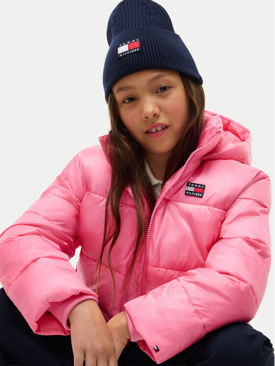 Tommy Hilfiger Tommy Hilfiger Zimska jakna KG0KG09586 Ružičasta Regular Fit