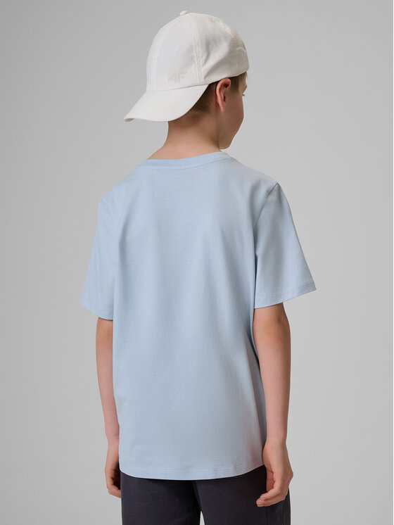 4F 4F T-Shirt PLAY SEASON Niebieski jasny Regular Fit