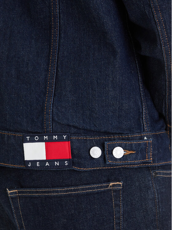 Tommy Jeans Tommy Jeans Jeansová bunda Ryan DM0DM22984 Tmavomodrá Regular Fit