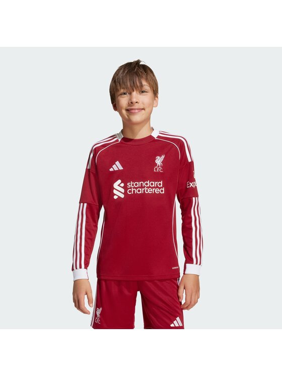 adidas adidas Koszulka techniczna Liverpool FC 25/26 Long Sleeve Home Jersey Czerwony Regular Fit