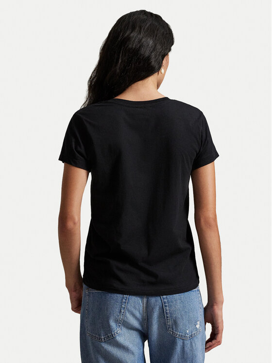Polo Ralph Lauren Polo Ralph Lauren Marškinėliai 211B14611009 Juoda Regular Fit